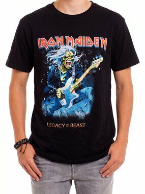IRON MAIDEN MENS  BAND TEE